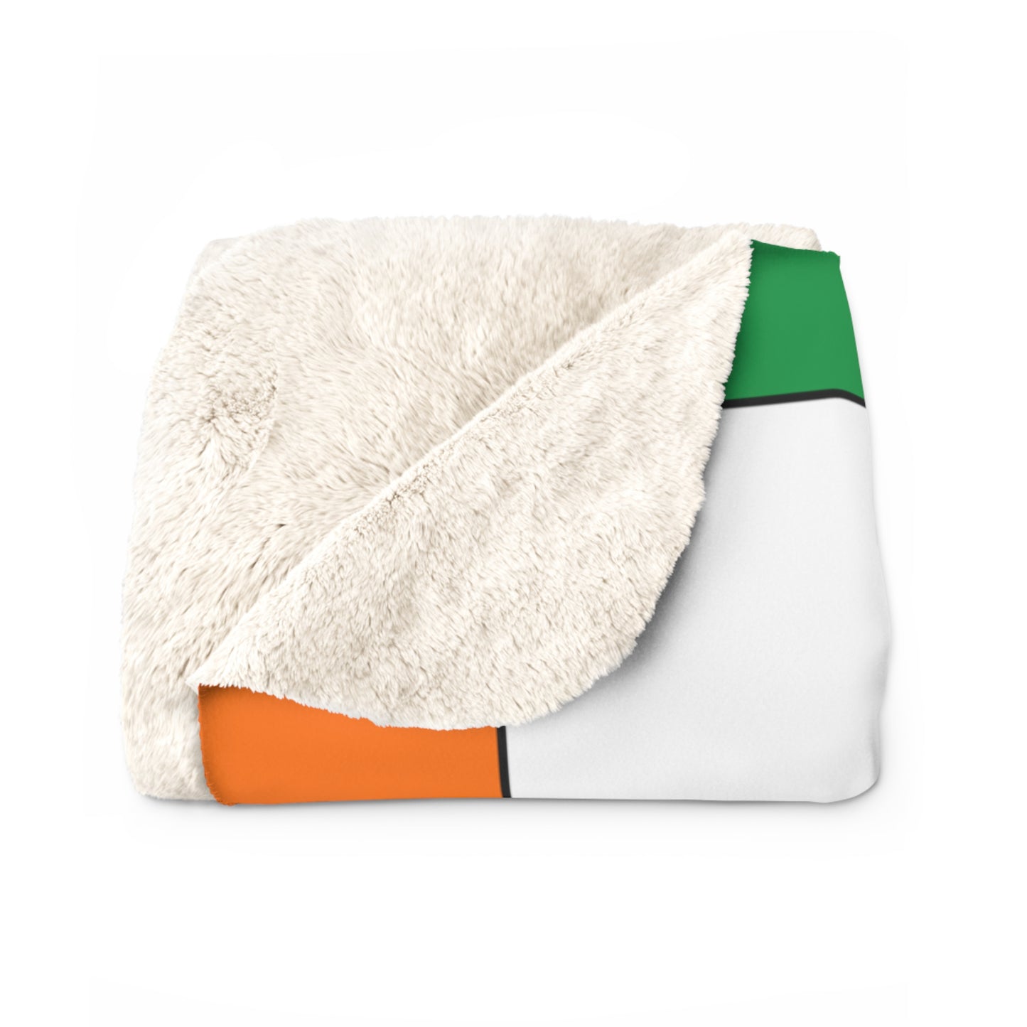 Ireland Retro Check Blanket Throw