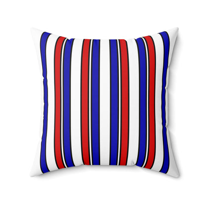 Costa Rica Retro Stripes Cushion Pillow