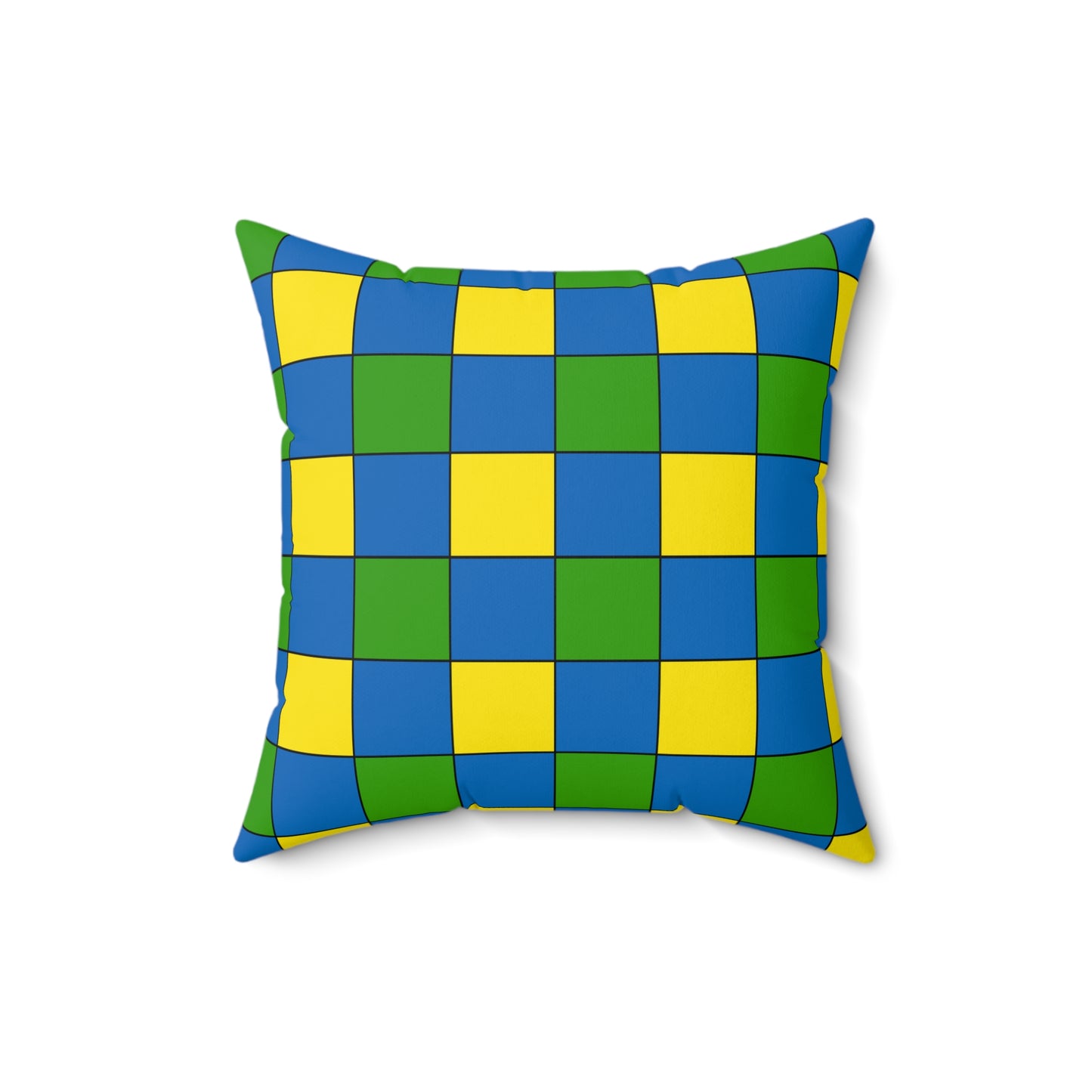 Gabon Retro Check Cushion Pillow