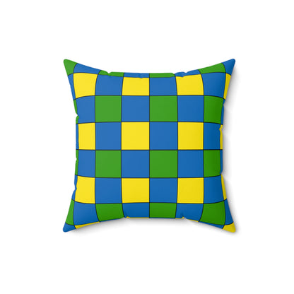 Gabon Retro Check Cushion Pillow