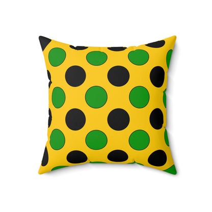 Jamaica Retro Polka Dots Cushion Pillow