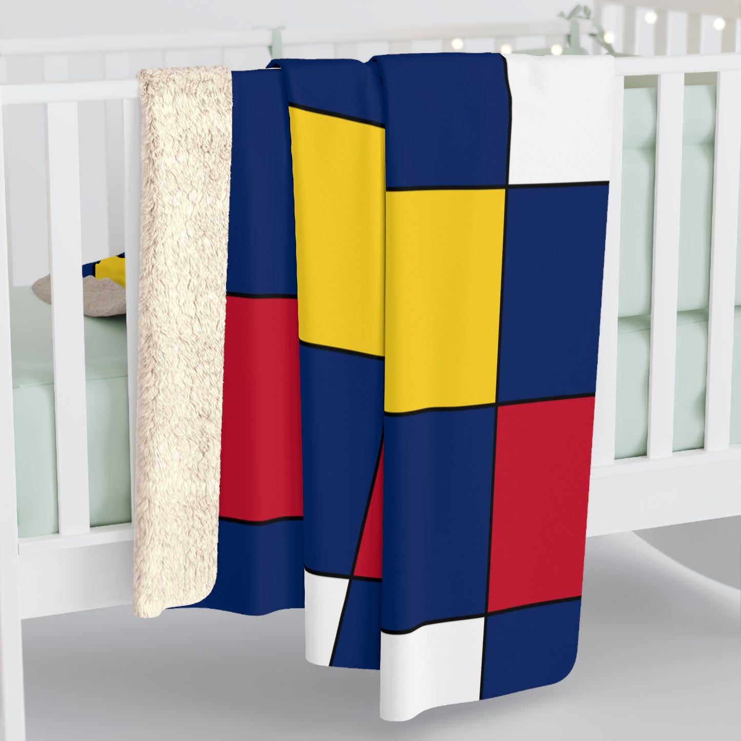 Turks And Caicos Islands Retro Check Blanket Throw