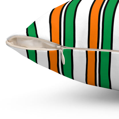 Ireland Retro Stripes Cushion Pillow