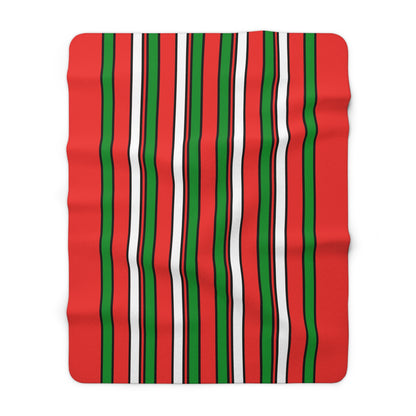 Oman Retro Stripes Blanket Throw