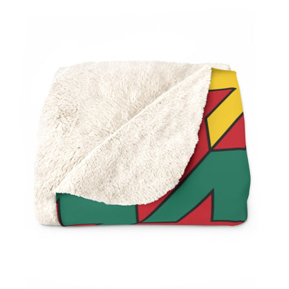 Grenada Retro Houndstooth Blanket Throw