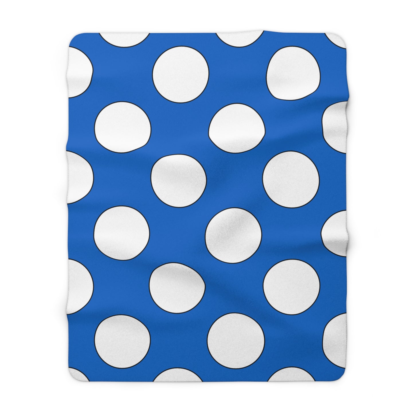 Nicaragua Retro Polka Dots Blanket Throw
