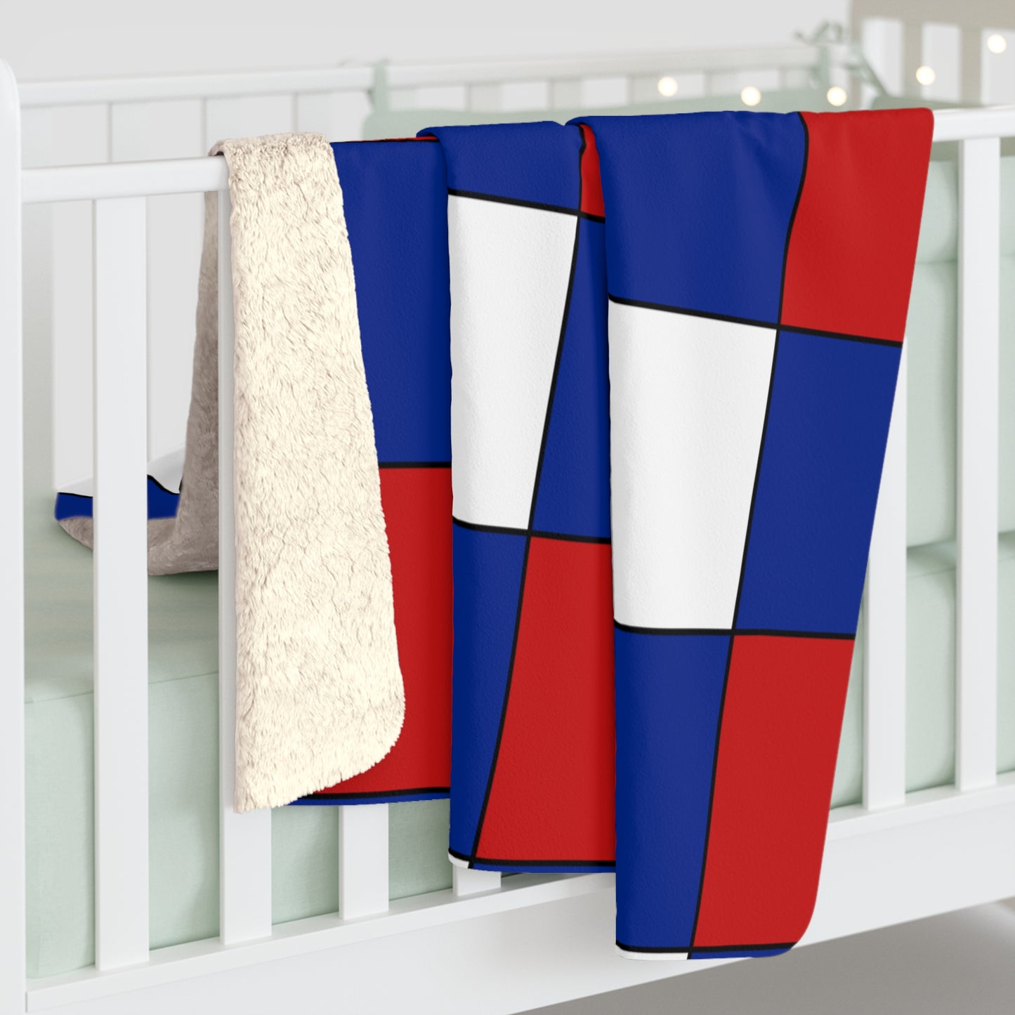 Cuba Retro Check Blanket Throw