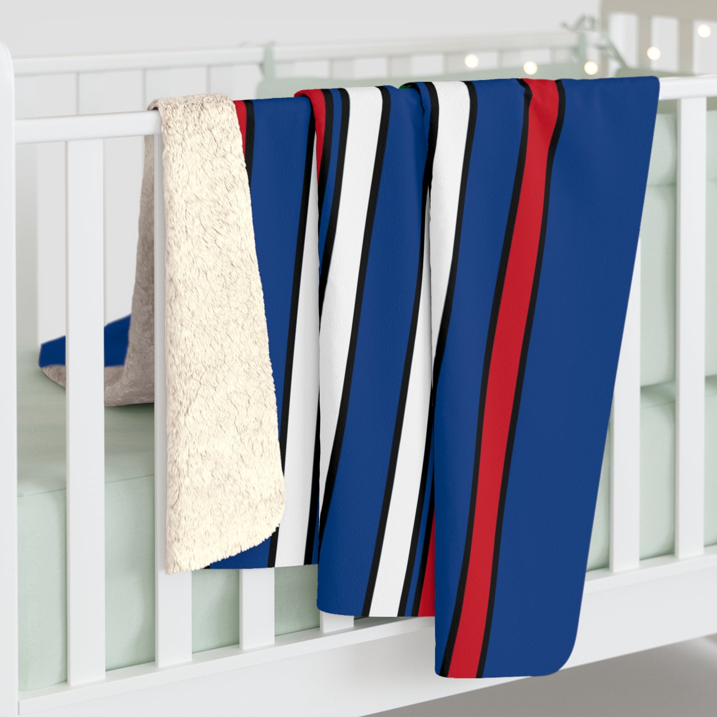 Belize Retro Stripes Blanket Throw