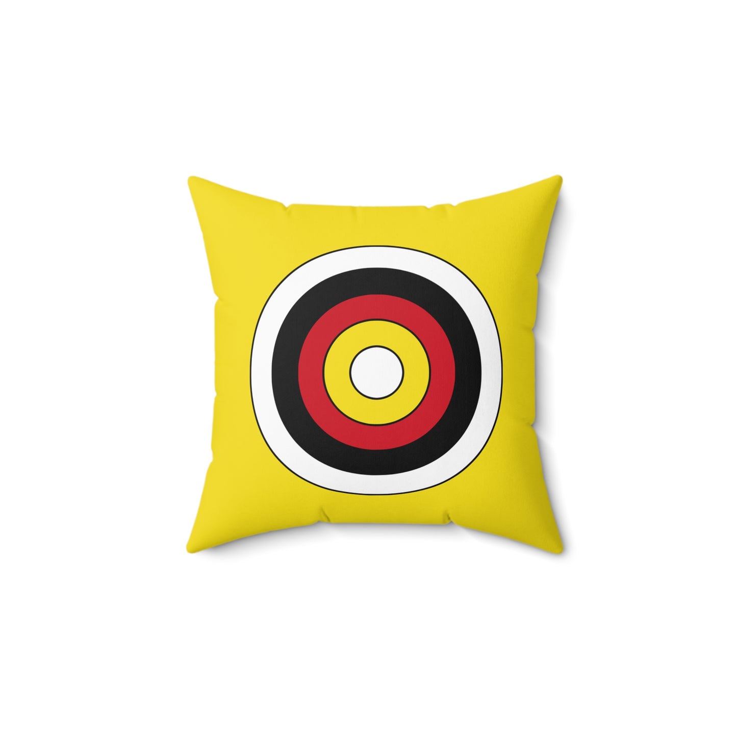 Brunei Darussalam Retro Target Cushion Pillow