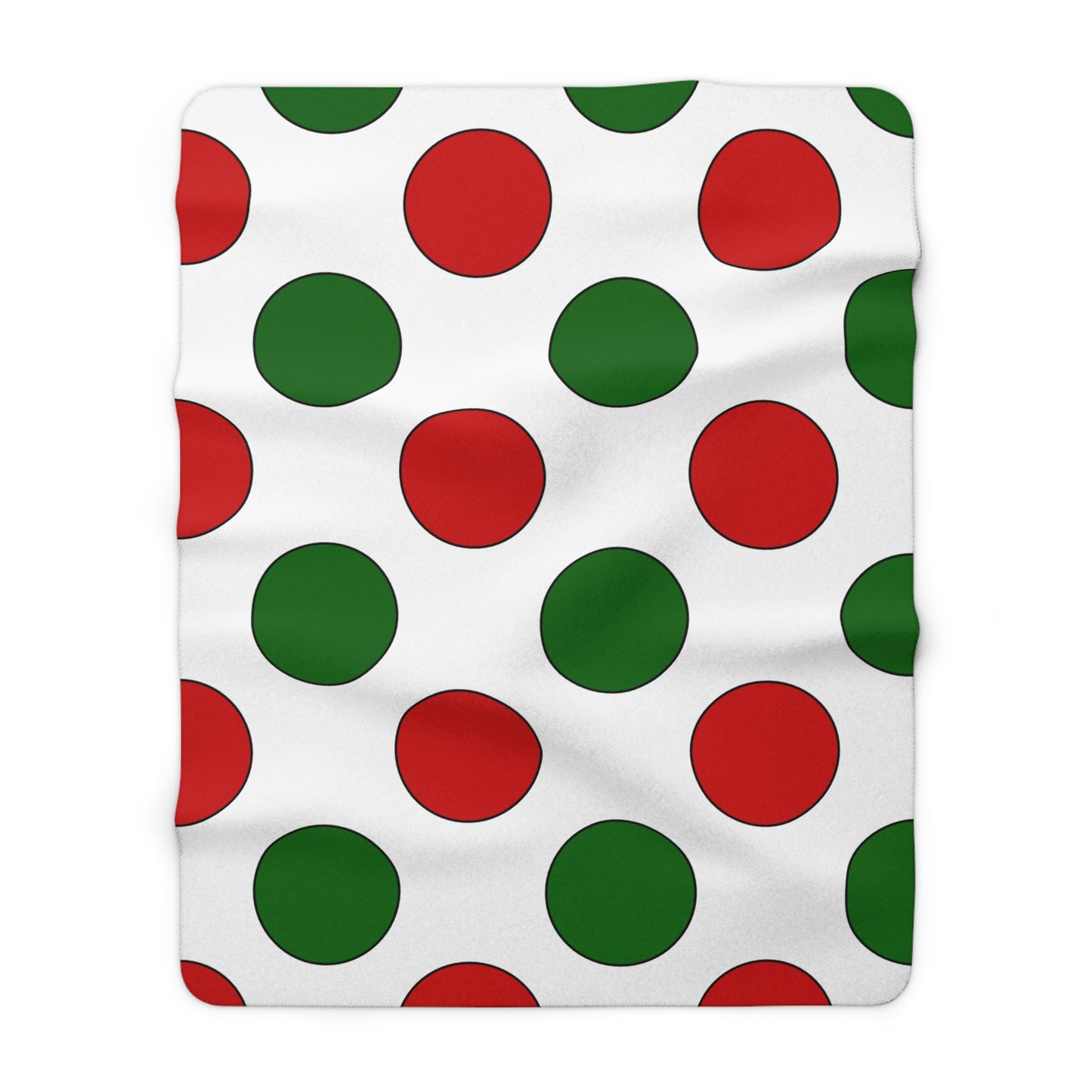Tajikistan Retro Polka Dots Blanket Throw