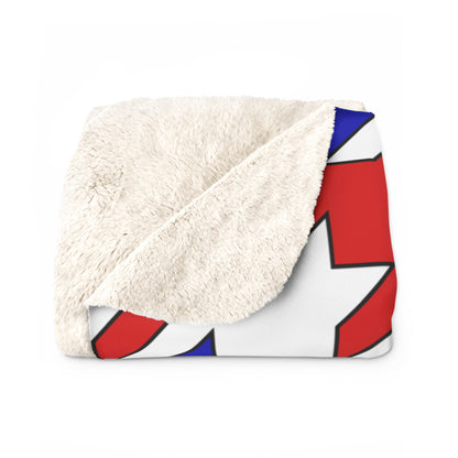 Costa Rica Retro Houndstooth Blanket Throw