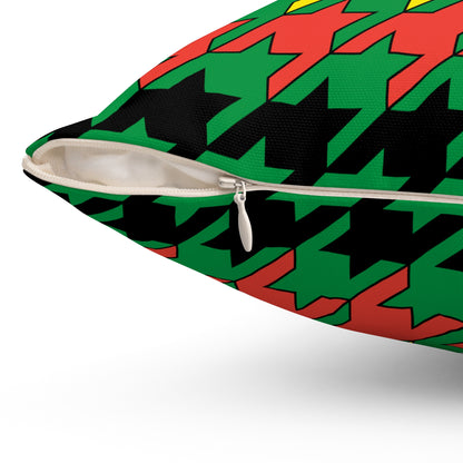 New Caledonia Retro Houndstooth Cushion Pillow