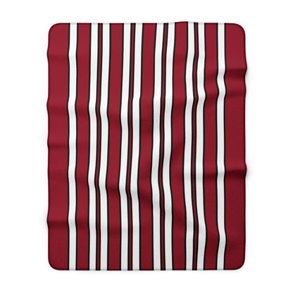 Latvia Retro Stripes Blanket Throw