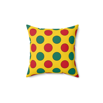Cameroon Retro Polka Dots Cushion Pillow