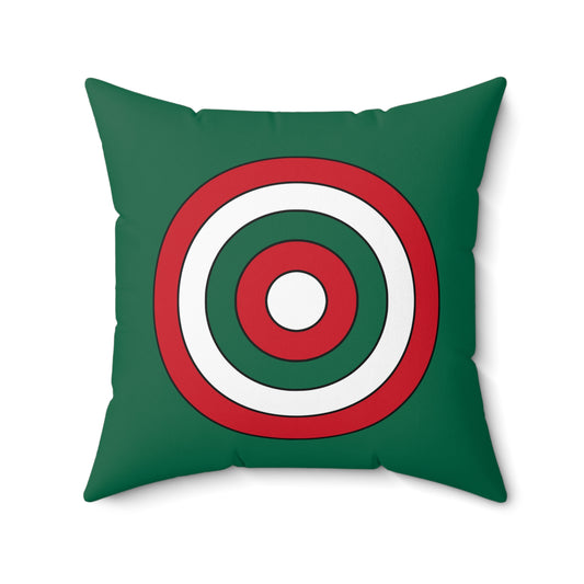 Mexico Retro Target Cushion Pillow