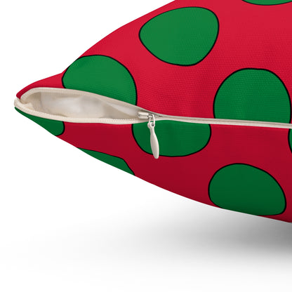 Maldives Retro Polka Dots Cushion Pillow