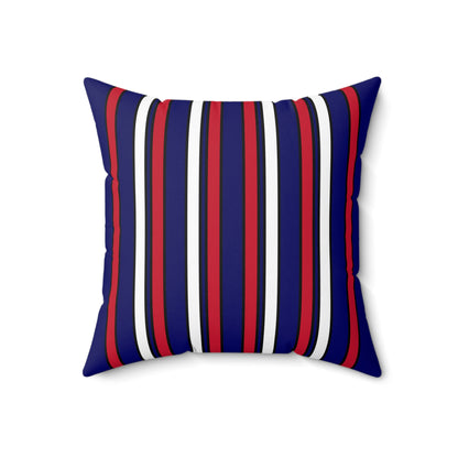 South Georgia And The South Sandwich Islands Retro Stripes Cushion Pillow