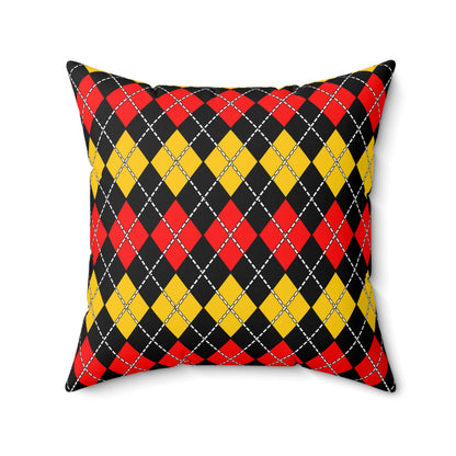 Germany Retro Argyle Cushion Pillow