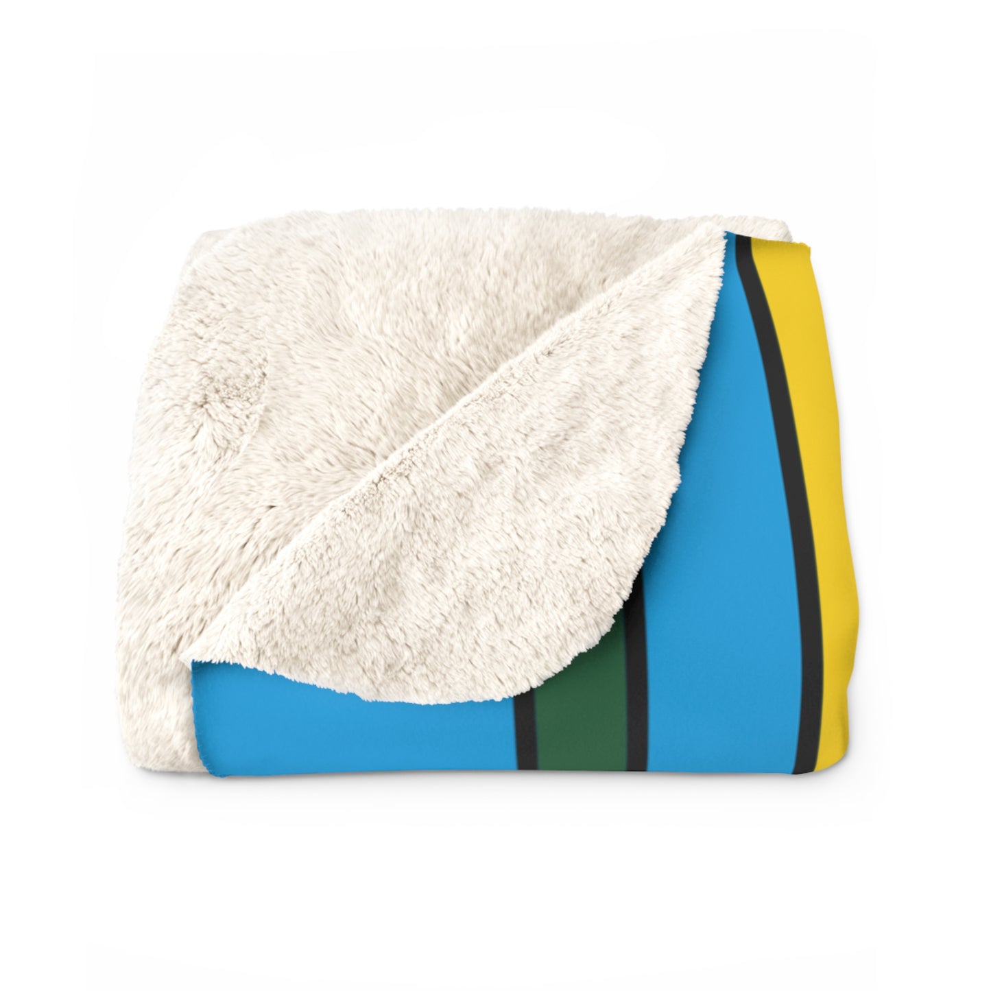 Rwanda Retro Stripes Blanket Throw