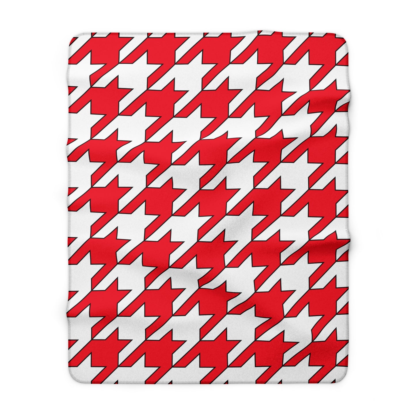 Hong Kong Retro Houndstooth Blanket Throw