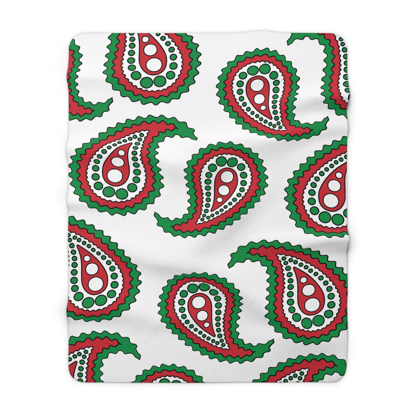 Italy Retro Paisley Blanket Throw