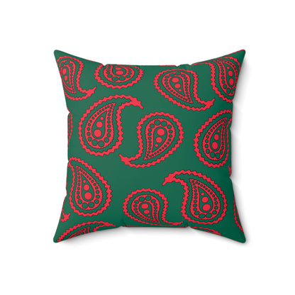 Bangladesh Retro Paisley Cushion Pillow