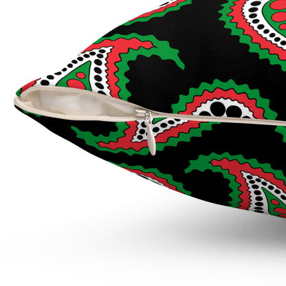 Palestine Retro Paisley Cushion Pillow