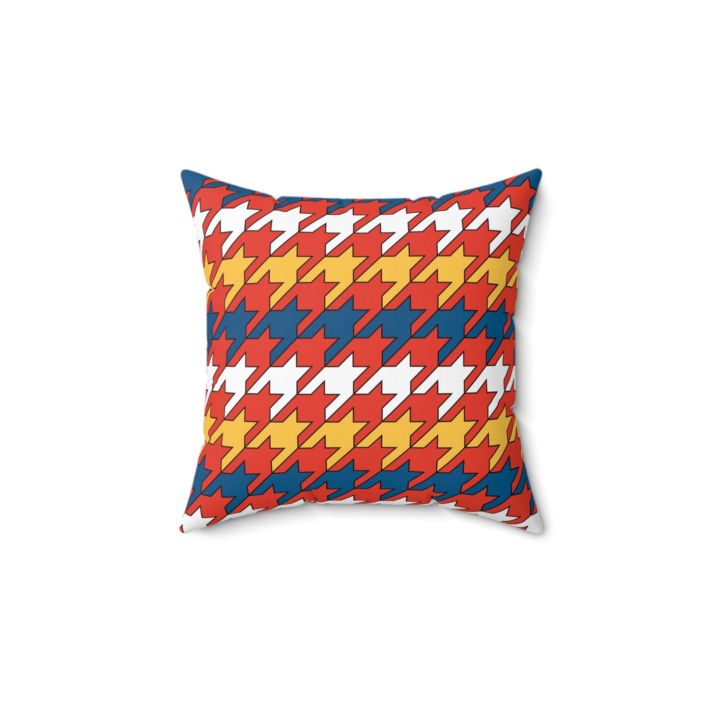 Kiribati Retro Houndstooth Cushion Pillow