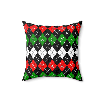Sudan Retro Argyle Cushion Pillow