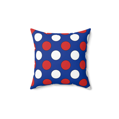 Iceland Retro Polka Dots Cushion Pillow