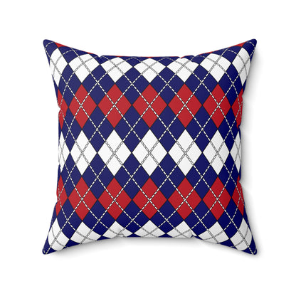American Samoa Retro Argyle Cushion Pillow