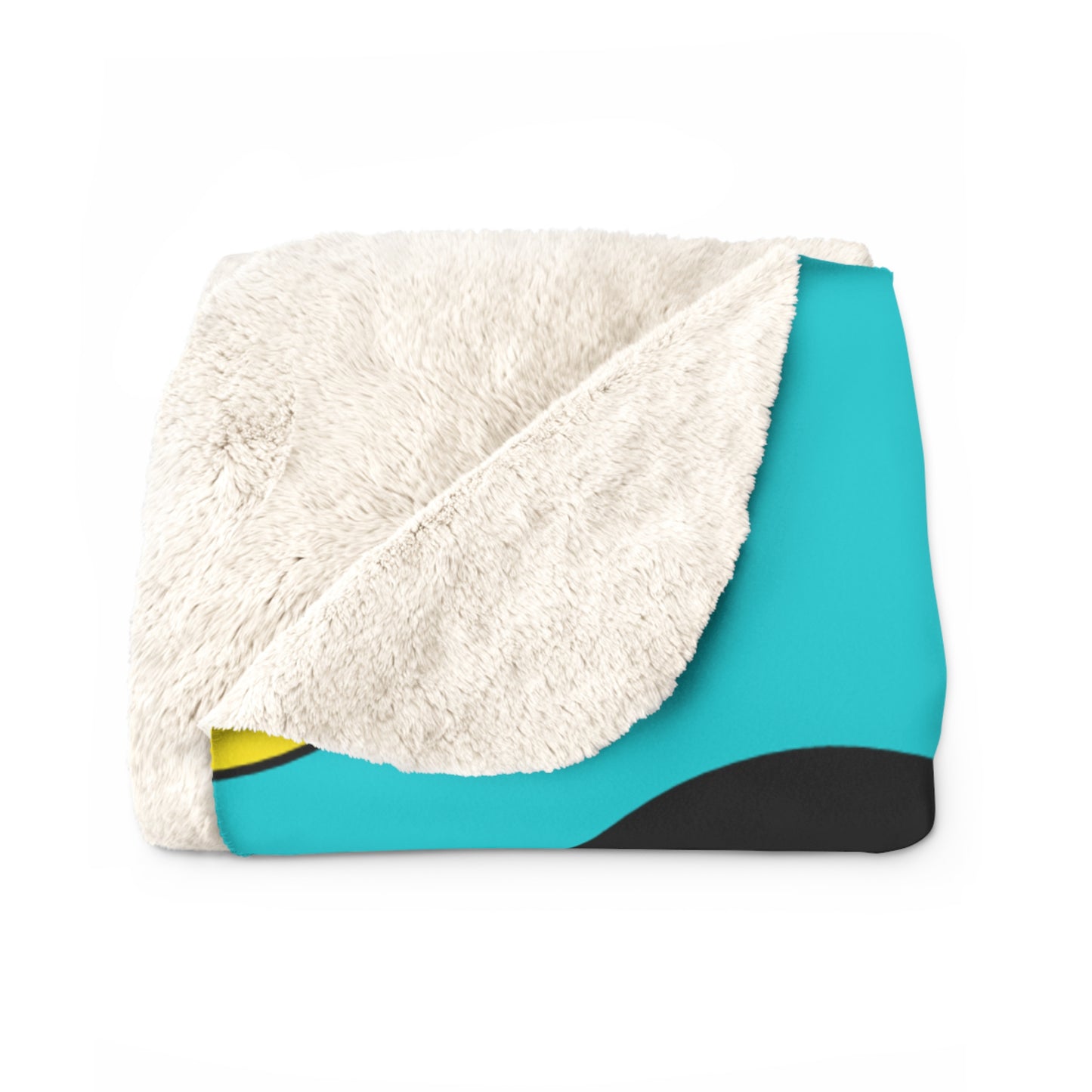 Bahamas Retro Polka Dots Blanket Throw