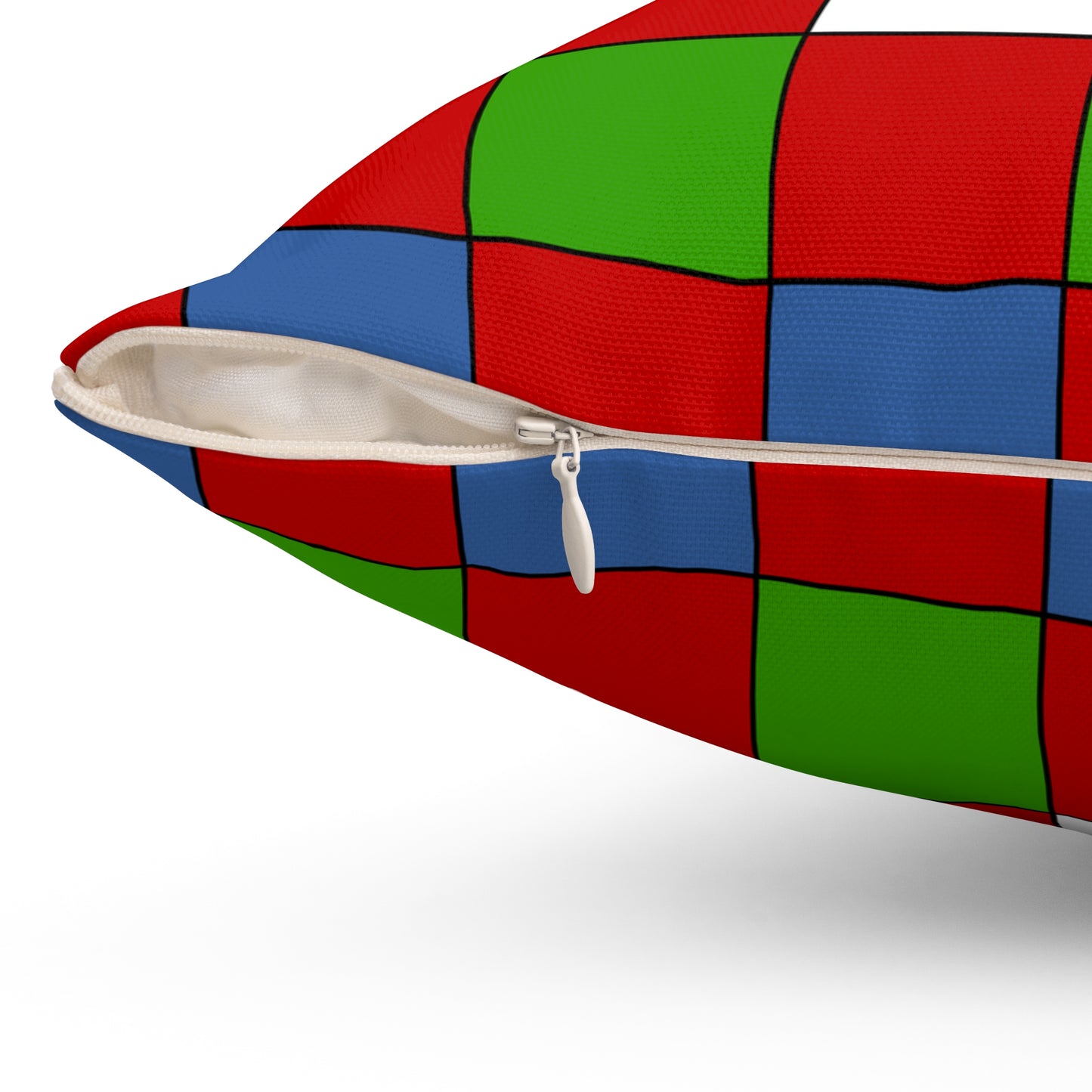 Namibia Retro Check Cushion Pillow