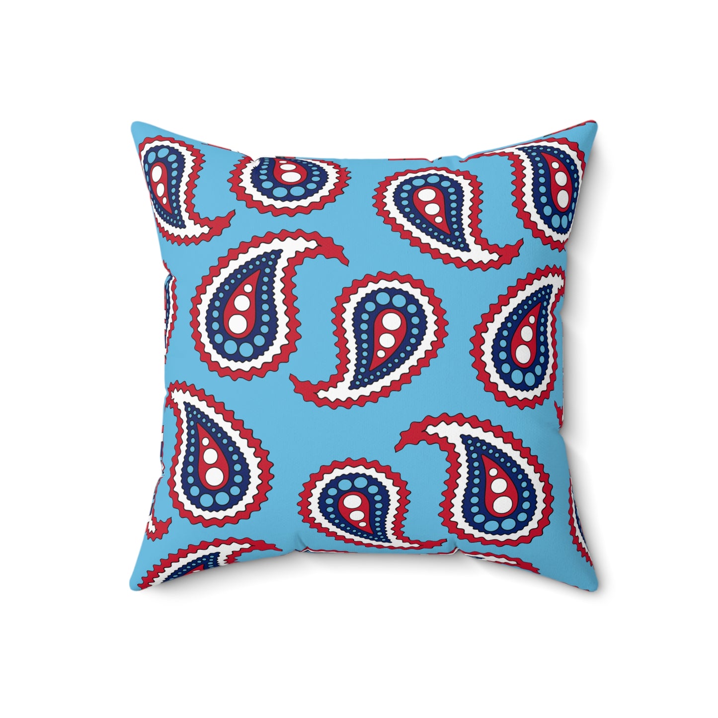 Fiji Retro Paisley Cushion Pillow