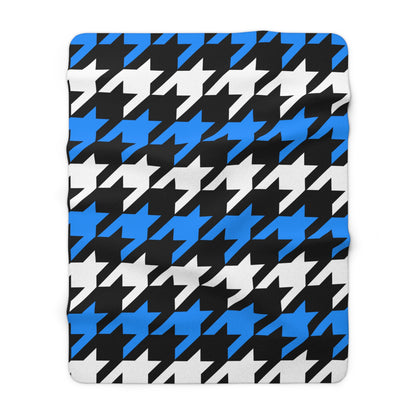 Estonia Retro Houndstooth Blanket Throw