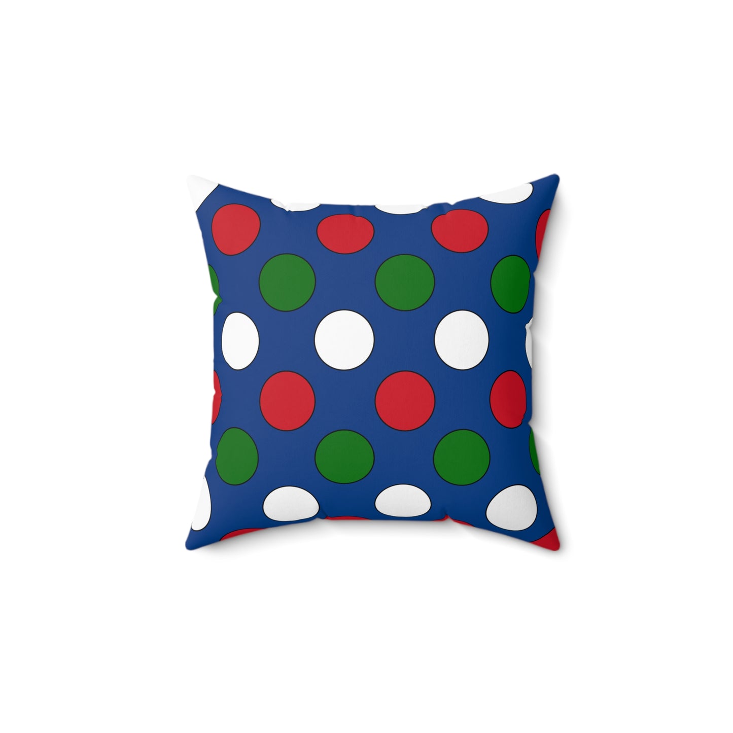 Belize Retro Polka Dots Cushion Pillow