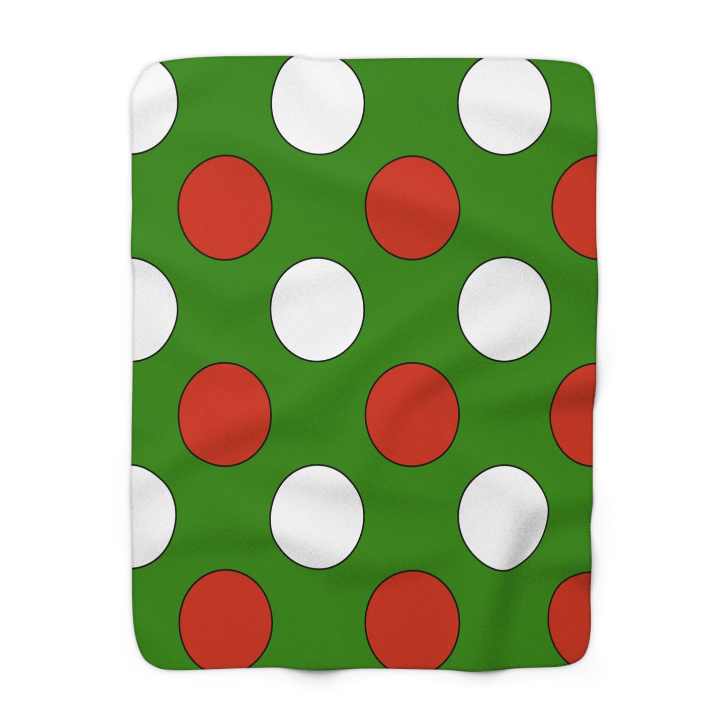 Hungary Retro Polka Dots Blanket Throw
