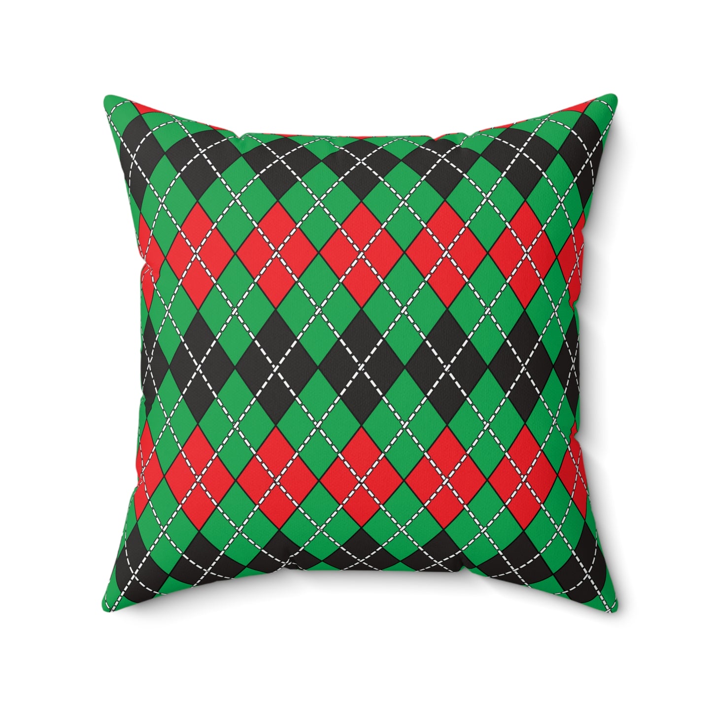 Martinique Retro Argyle Cushion Pillow