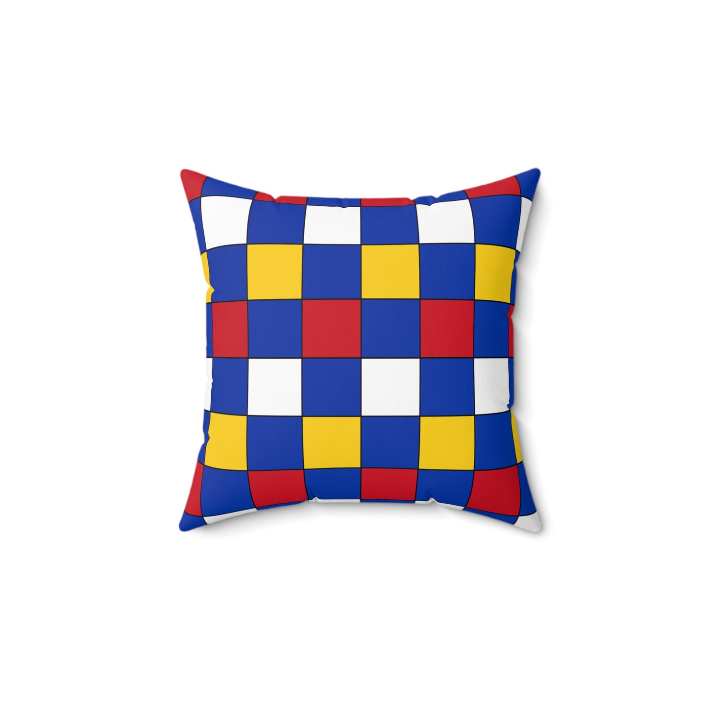 Philippines Retro Check Cushion Pillow