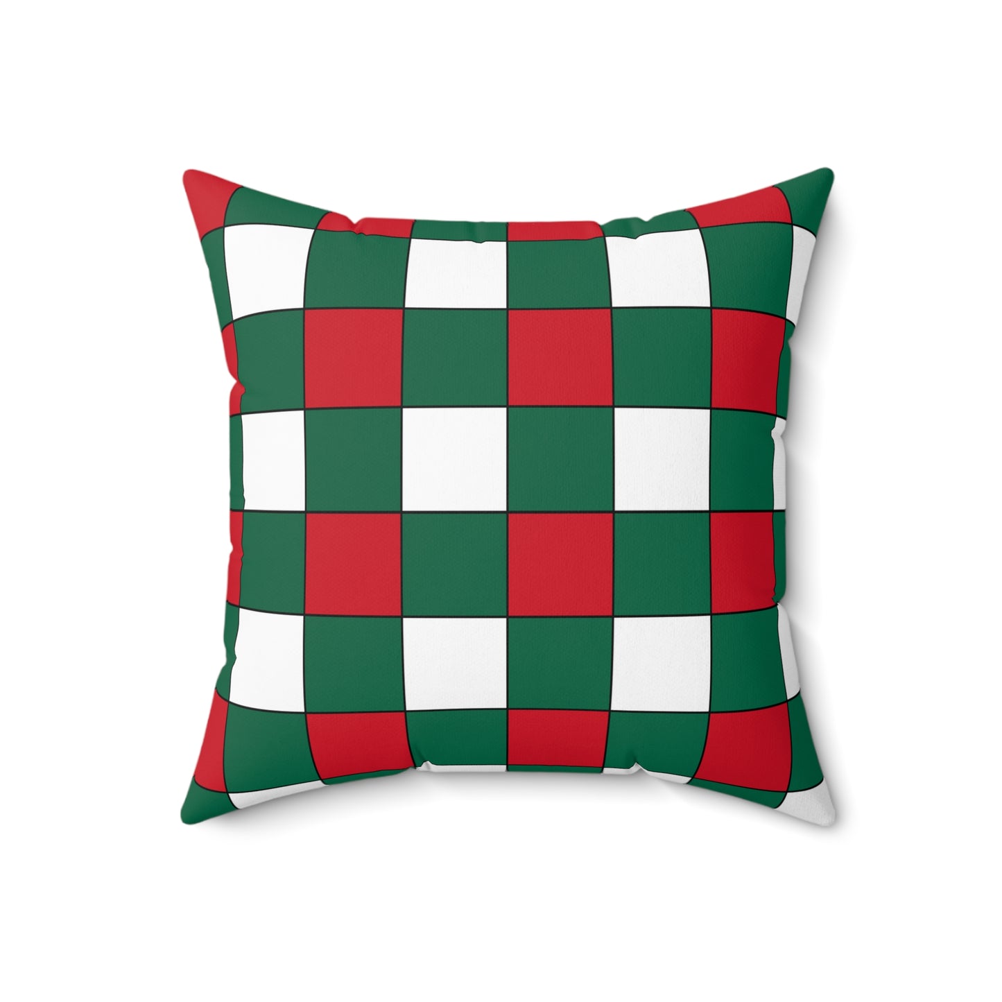 Mexico Retro Check Cushion Pillow