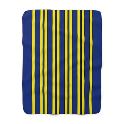 Curacao Retro Stripes Blanket Throw