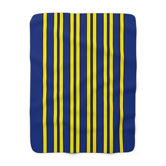 Curacao Retro Stripes Blanket Throw