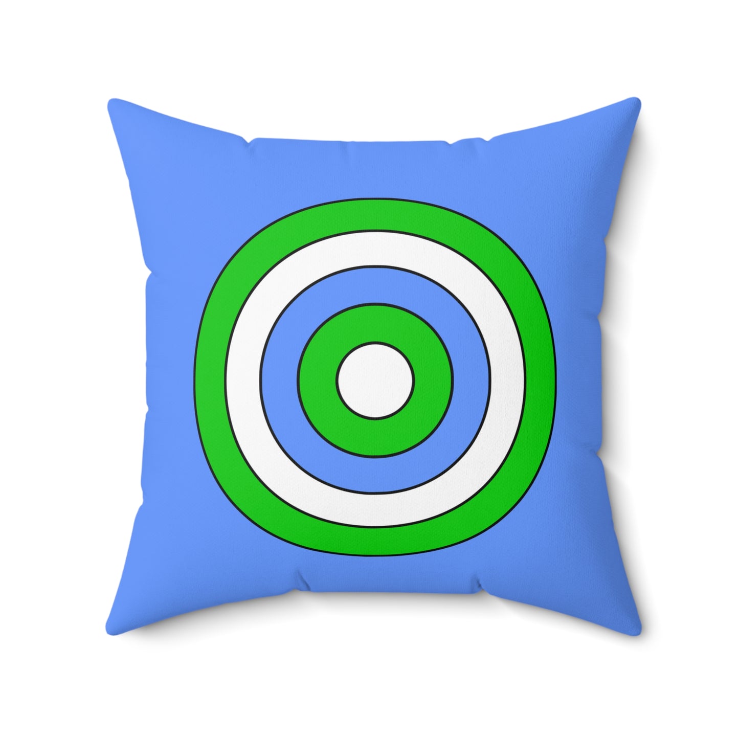 Djibouti Retro Target Cushion Pillow