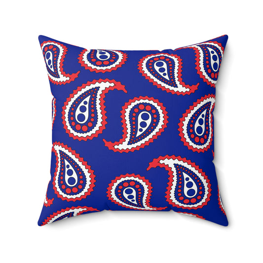 Sint Maarten Retro Paisley Cushion Pillow