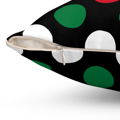 Syria Retro Polka Dots Cushion Pillow