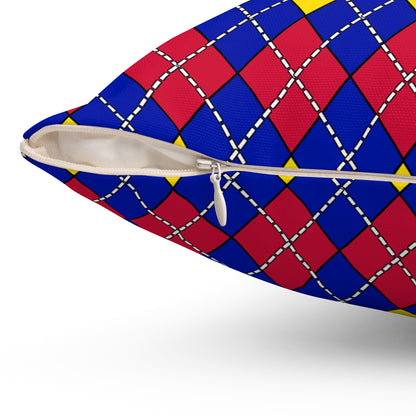 Andorra Retro Argyle Cushion Pillow