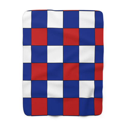 Cuba Retro Check Blanket Throw