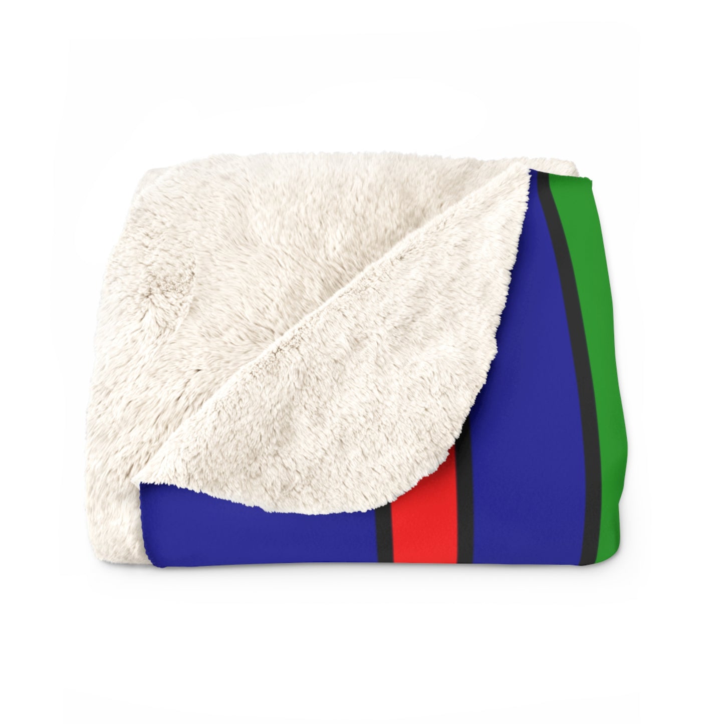 Gambia Retro Stripes Blanket Throw