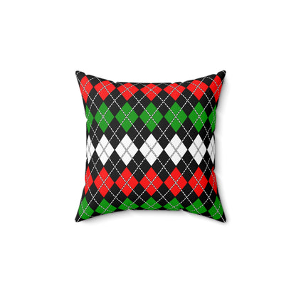 Sudan Retro Argyle Cushion Pillow