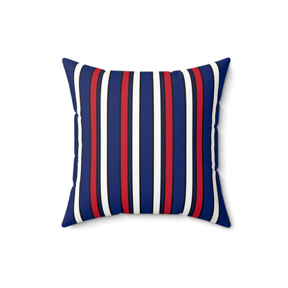Ascension Island Retro Stripes Cushion Pillow